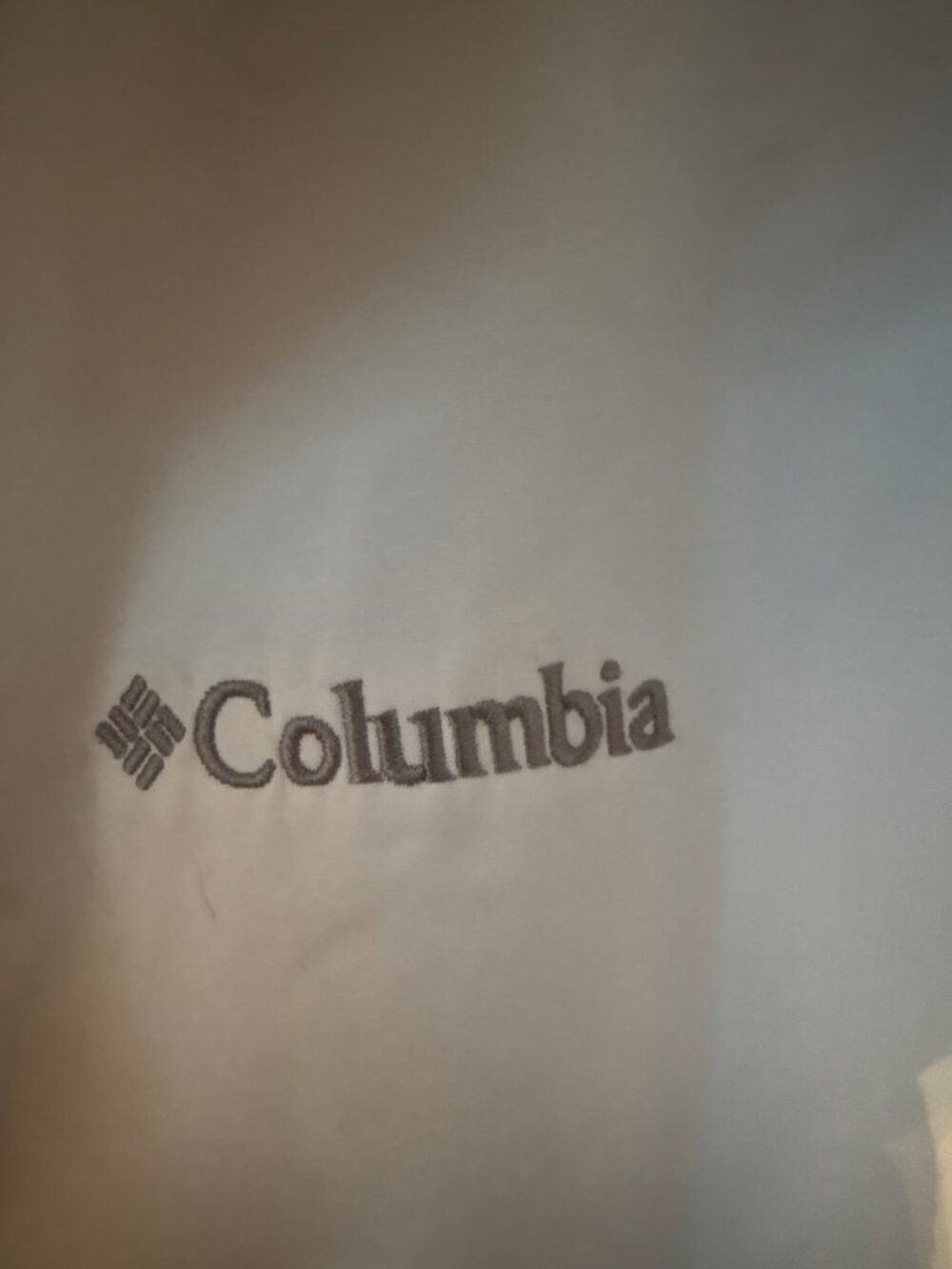 Columbia Women's Omni-Heat Waterproof Omni-Tech Interchange Jacket White & Blue - Picture 4 of 7